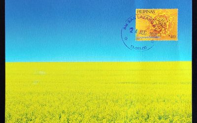 Philippines 24 Aug 2023 Ukraine Support Maxicard #2/7 different*