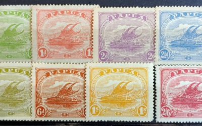 Papua New Guinea #60-73 F/VF Mint 1916/31 Set incl NH