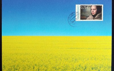 Slovakia 24 Aug 2023 Ukraine Support Maxicard #2/4*
