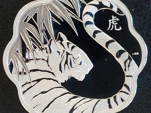 Canada Proof 2010 $15 Sterling Silver Year of the Tiger