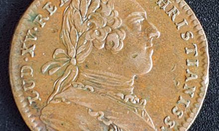 Colonies Francaises De L’ Amerique VF+ 1751 Louis XV Copper Jeton
