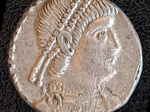 Valentinian 364-367 AD 1.15g clipped Silver Siliqua