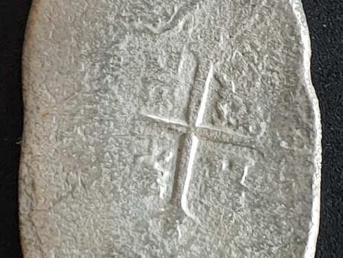 De Johanna salved 1530 8 Reales 21.719 Silver Shipwreck coin
