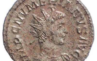 Numerian 283-284 AD 21mm 3.6g Ae Antoninianus