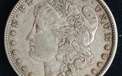 U.S.A. VF 1878 7 over 8 tail feathers Morgan Silver Dollar