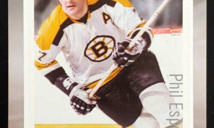 Canada #2949i VFNH 2016 $1.80 signed Phil Esposito