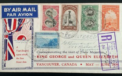 Royal Train #242, 246-8, E3 31 May 1939 Registered Special D. Cover