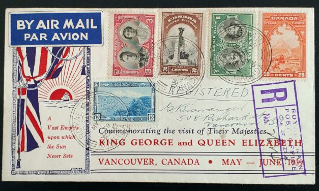 Royal Train #242, 246-8, E3 31 May 1939 Registered Special D. Cover