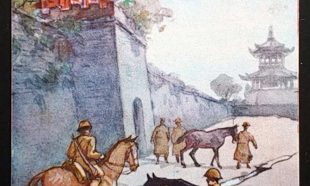 Japan Censored Fieldpost Used Postcard from Manchuria