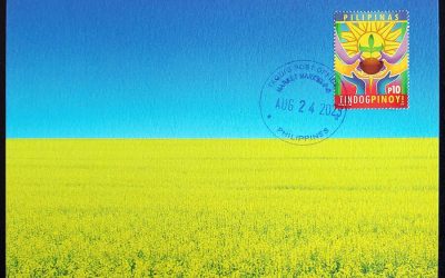 Philippines 24 Aug 2023 Ukraine Support Maxicard #5/7 (last one)*