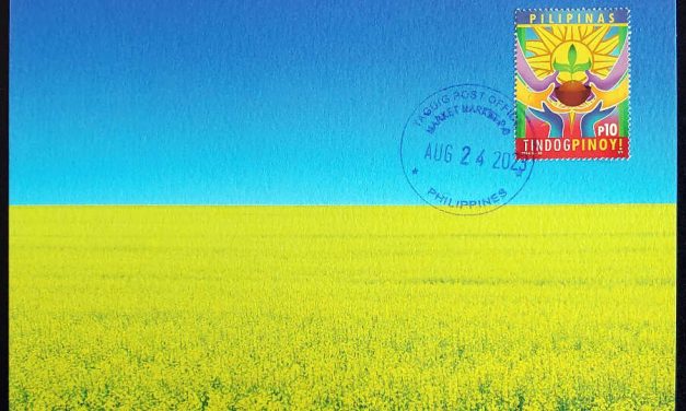 Philippines 24 Aug 2023 Ukraine Support Maxicard #5/7 (last one)*