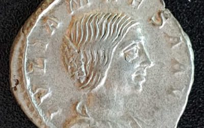 Julia Maesa AD 218-225 2.38g Silver Denarius w/ Puducitia