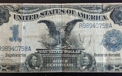 U.S.A. P#338c VG 1899 $1 Silver Certificate