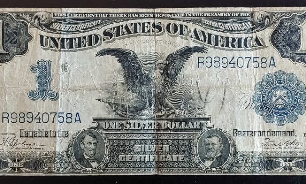U.S.A. P#338c VG 1899 $1 Silver Certificate