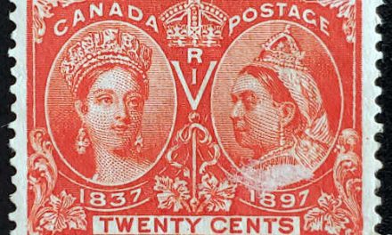 Canada #59 F/VF Unused 1897 20c Jubilee