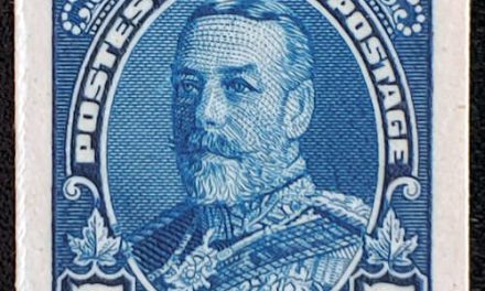 Canada #221P VF 1935 5c George V Plate Proof, 800 made