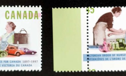 Canada #1639 Never Hinged 1997 45c Dramatic Misperf