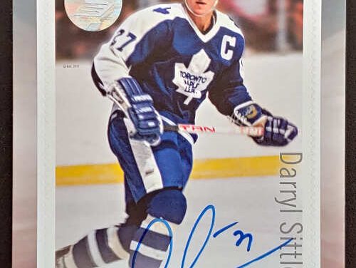 Canada #2953i VFNH 2016 $1.80 Darryl Sittler Signed