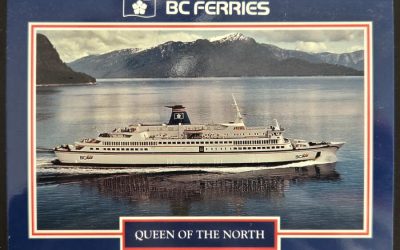 Queen of the North Unu B.C. Ferries colour Postcard