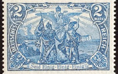 Germany #79 Never Hinged 1902 2 Mark