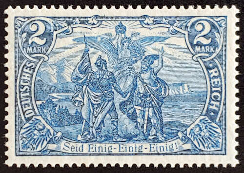 Germany #79 Never Hinged 1902 2 Mark