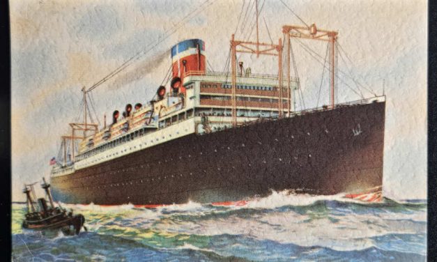U.S.A. #720 15 Apr 1938 S.S. President Roosevelt 3c Paquebot Card