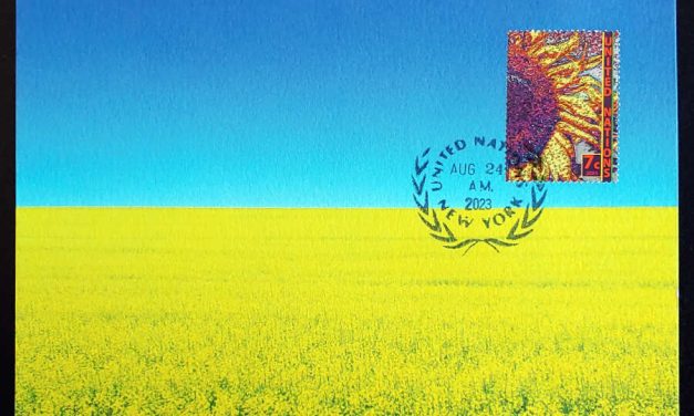 U.N./N.Y. 24 Aug 2023 Ukraine Support Maxicard #1/3* (one available)