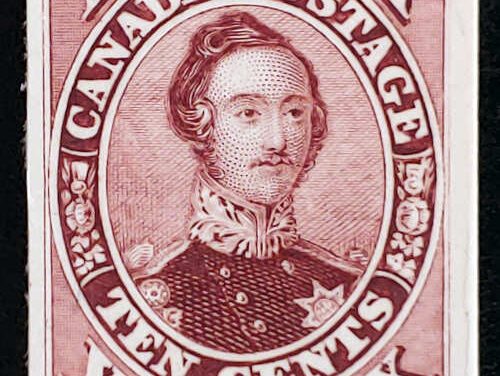 Canada #17TC VF 1859/67 10c shade Plate Proof