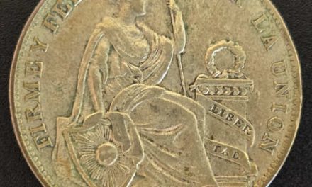Peru XF 1935 Silver Sol .4019oz ASW