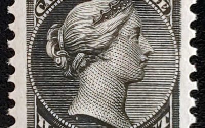Canada #34 VFNH 1882 1/2c Small Queen shade