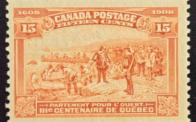 Canada #102 Fine Never Hinged 1908 15c Quebec
