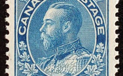Canada #117a VFNH 1922 10c Admiral shade