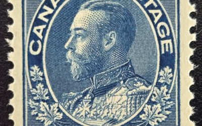 Canada #117a VFNH 1922 10c Admiral shade