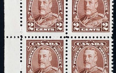 Canada #218i Fine+ Never Hinged 2c Mole on Forehead in Block