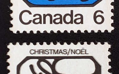 Canada #625a VFNH 1973 6c Black Double Printed Error