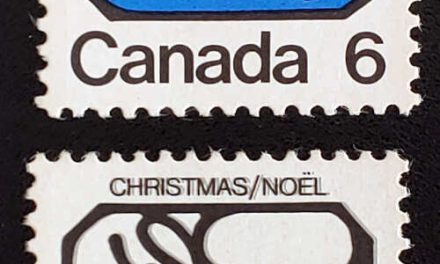 Canada #625a VFNH 1973 6c Black Double Printed Error