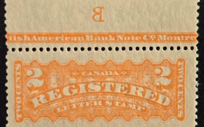 Canada #F1 F/VF Mint 1872 2c R.L.S. Imprint Reverse B single