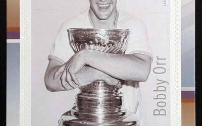 Bobby Orr #3036i VFNH 2017 $1.80 Signed