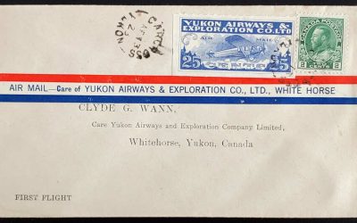 Yukon Airways #CL42 13 Apr 1928 27c FFC (2)