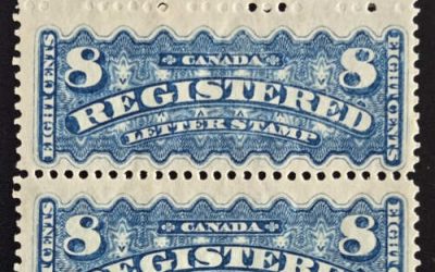 Cda #F3 Fine+ Mint 1 NH 1876 8c Imprint Strip, ex Lyman (4)