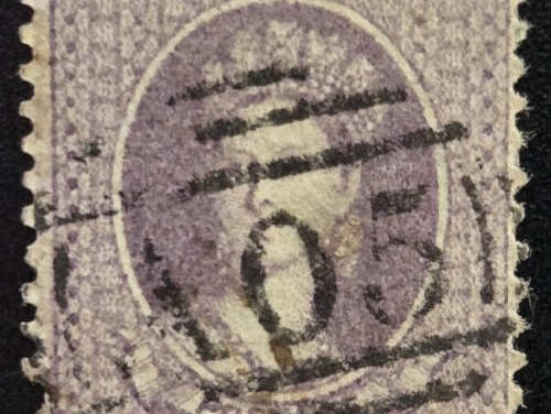Bahamas #10 VF Used 6d Chalon, owner’s b/s