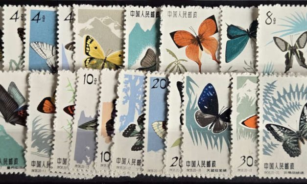 P.R. China #661-680 Never Hinged 1963 Butterflies Set (20)