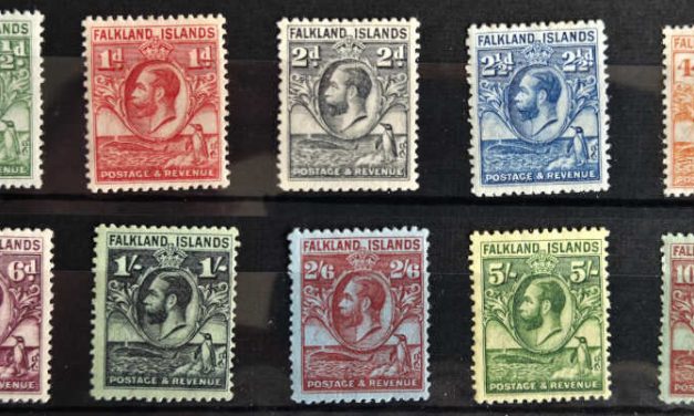 Falkland Islands #54-63 F/VF Mint 1929/1931 George V (10)