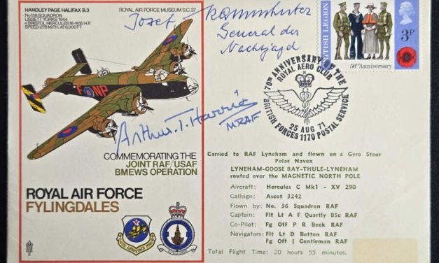 G.B. 25 Aug 1971 3d Bomber Harris and Kammhuber signed RAF Cover