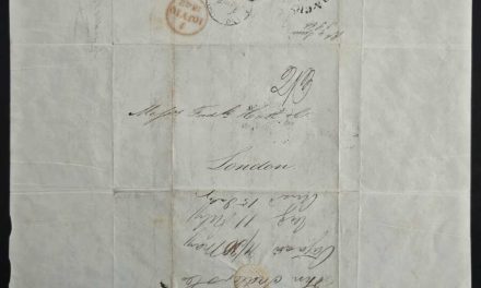 Mexico/London 30 May 1842 Sadler, Oaxaca RMS Isis FLS, 4 known