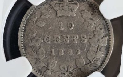 Canada NGC VG8 1889 QV Silver 10 Cents