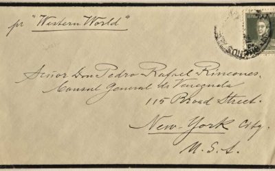 Argentina 27 Jul 1930 10c S.S. Western World Mourning Cover