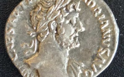 Hadrian AD 117-138 3.11gm Silver Denarius w/ Vota Publica etc