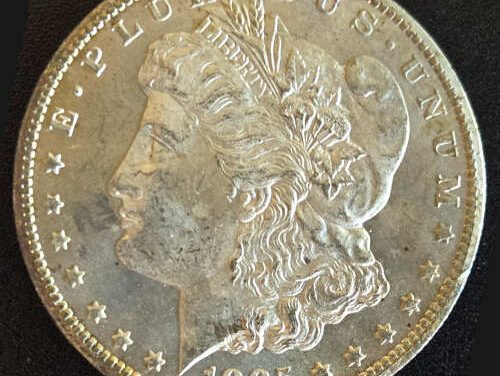 U.S.A. BU 1885CC Morgan Silver Dollar (8)