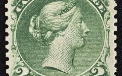 Canada #24 Fine Mint 1868 2c Large Queen
